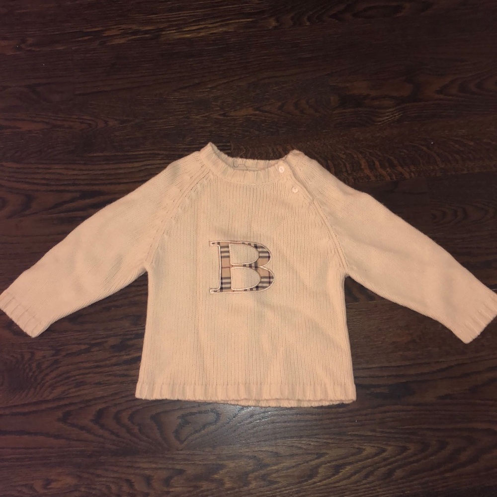 A Burberry sweater